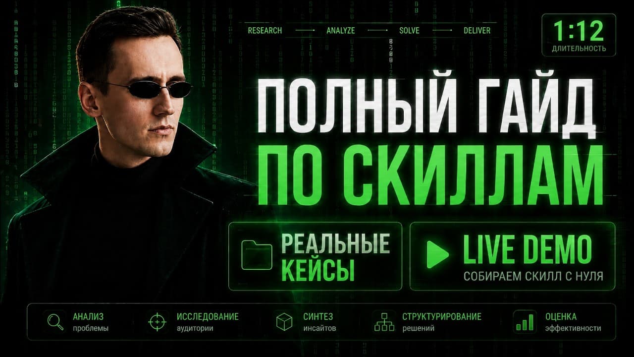Пошаговый разбор, как собрать свой Claude Skill с нуля
